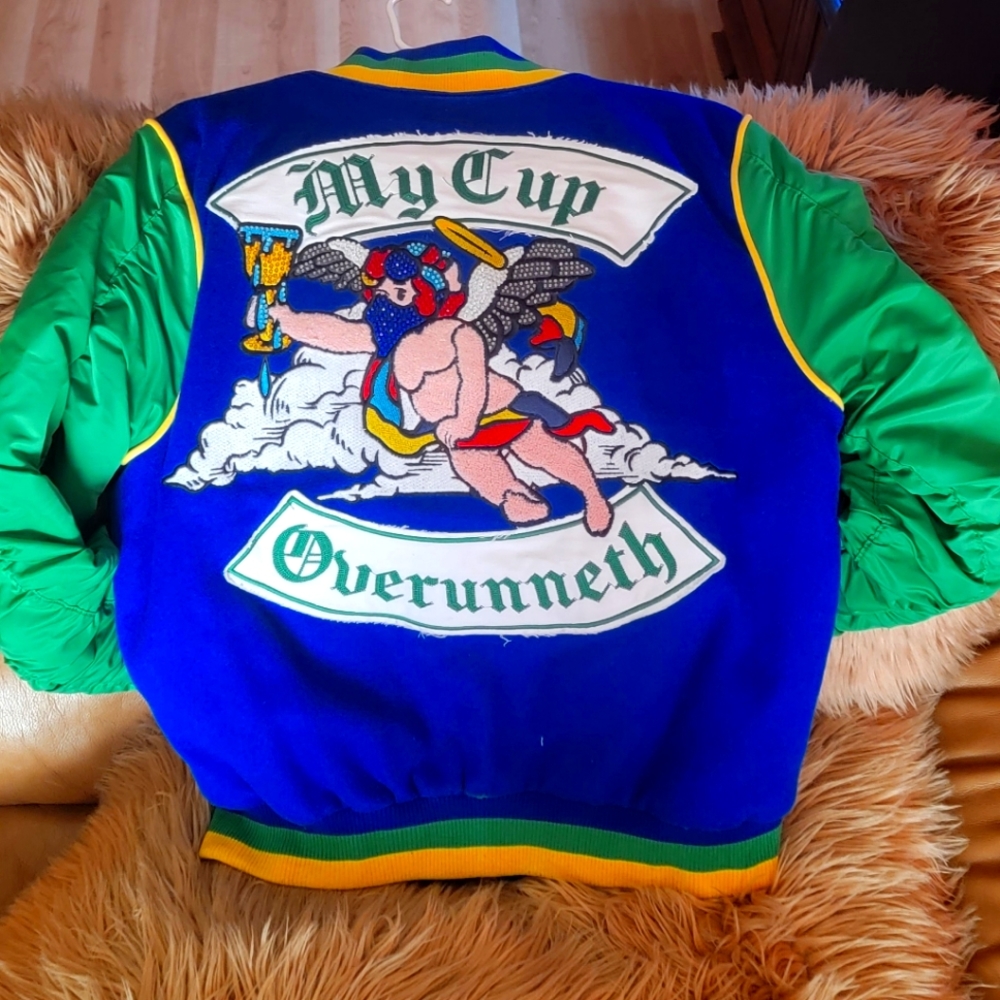 Mens small FROST ORIGINALS varsity jacket